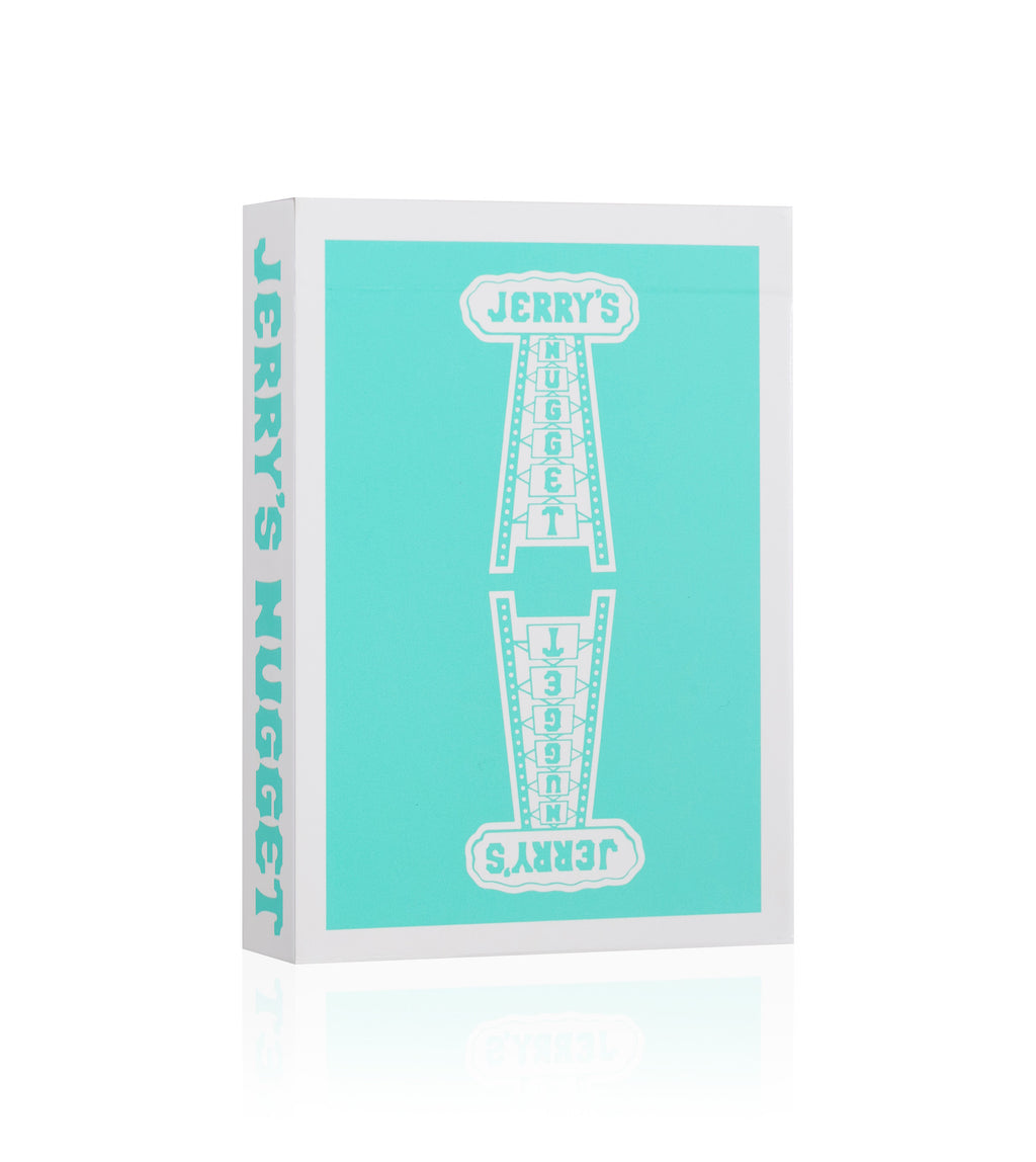 Jerry's Nugget Playing Cards - Tiffany Blue Edition – Riffle 