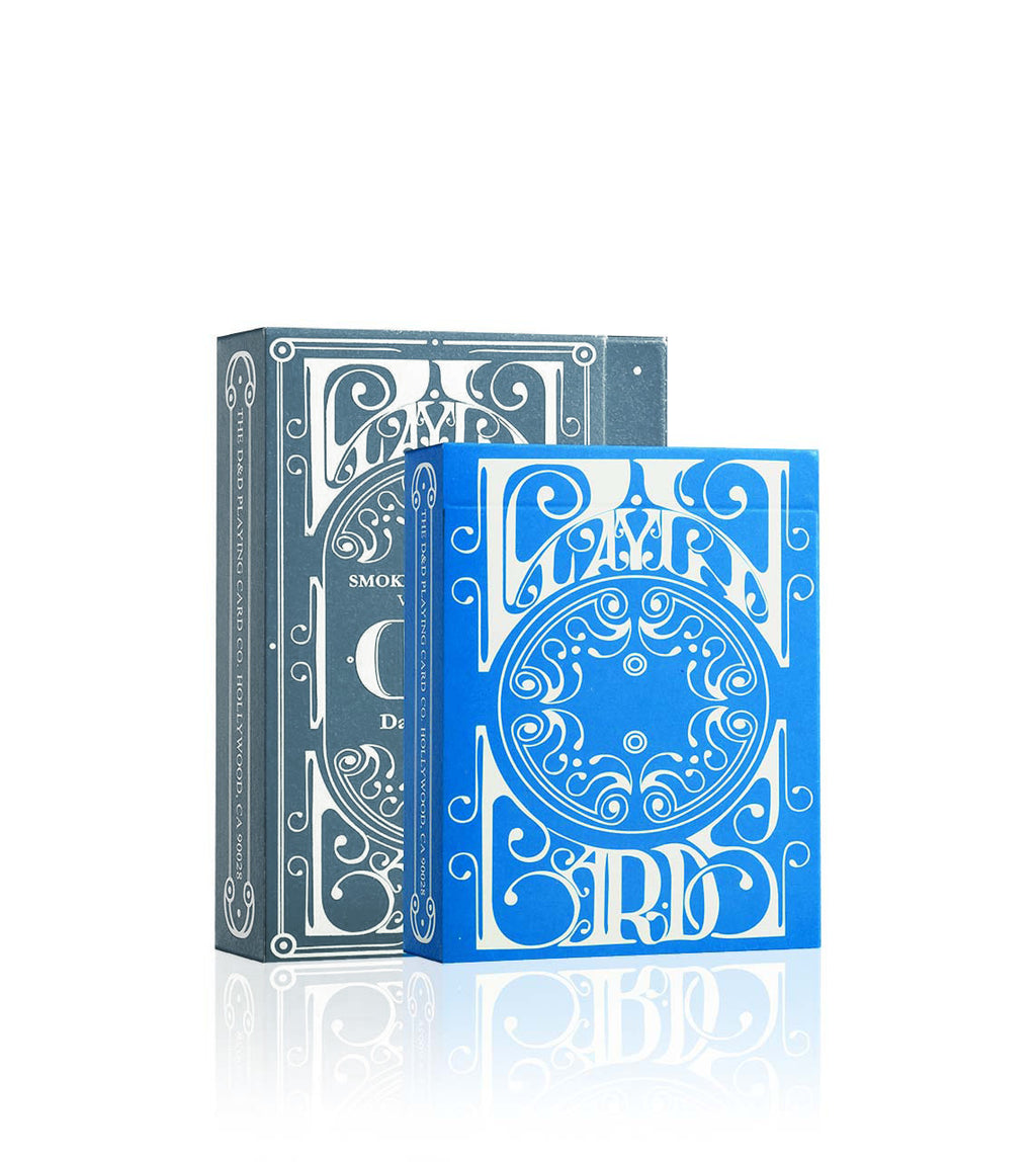 Smoke & Mirrors V9 - Blue Edition Playing Cards - Riffle Shuffle 