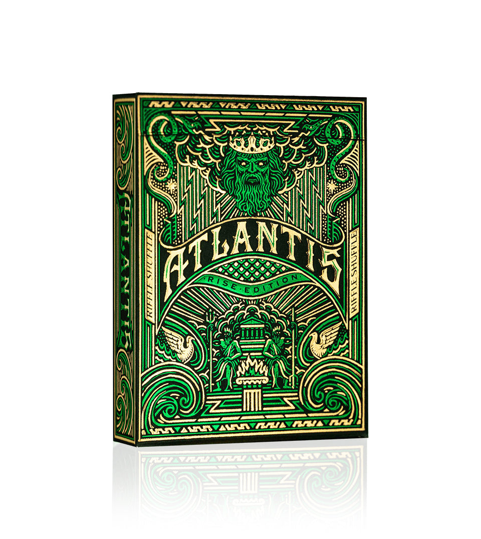 Atlantis Playing Cards - Rise Edition – Riffle Shuffle Playing Card Co