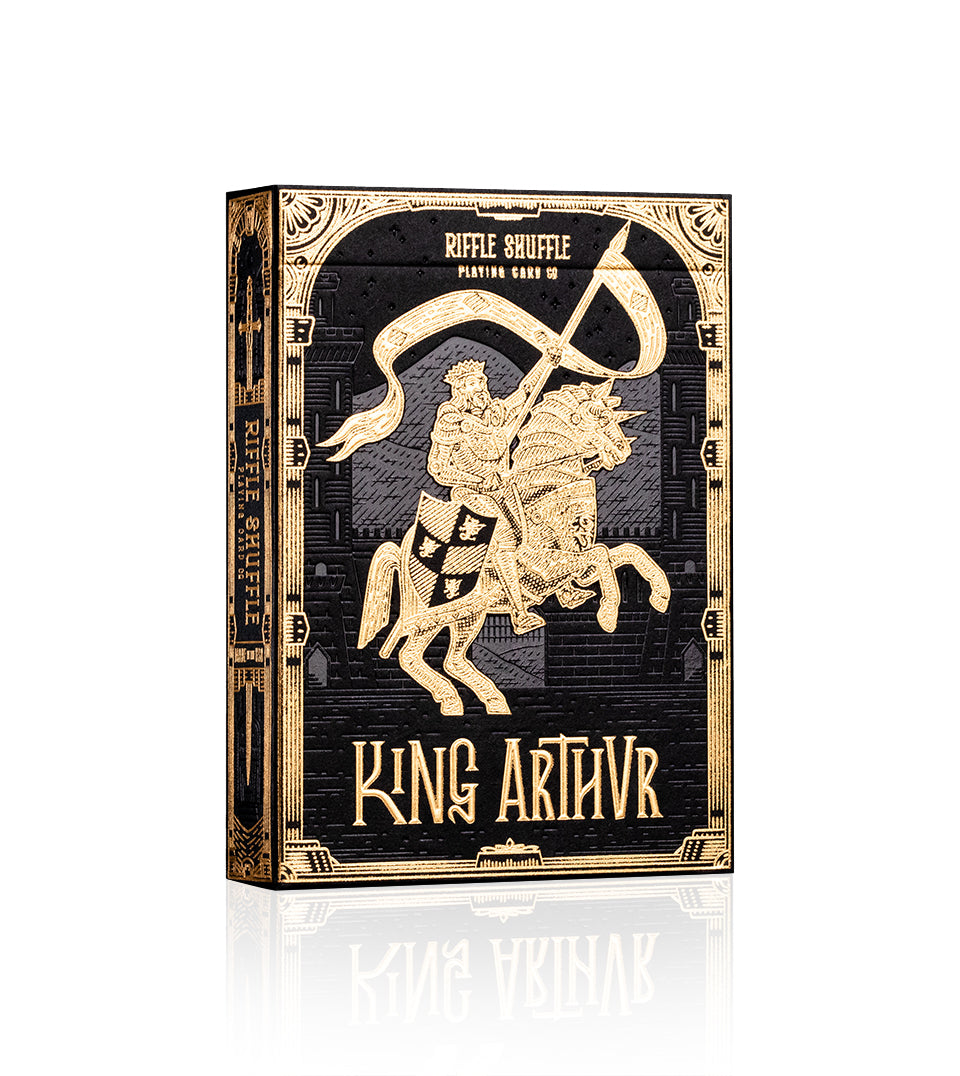 King outlet Arthur Riffle Shuffle Playing Cards LIMITED