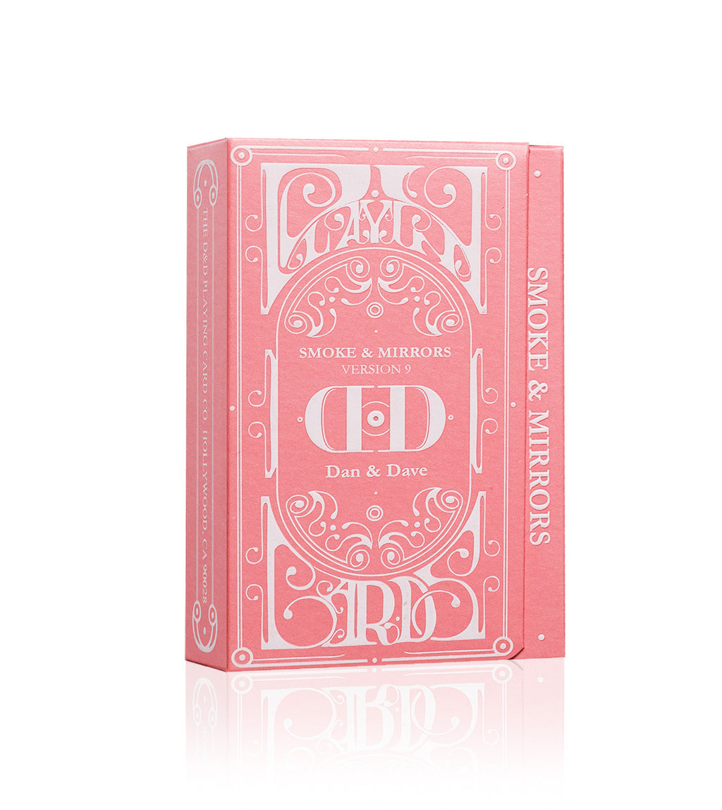 Smoke & Mirrors V9 - Pink Edition Playing Cards - Riffle Shuffle 