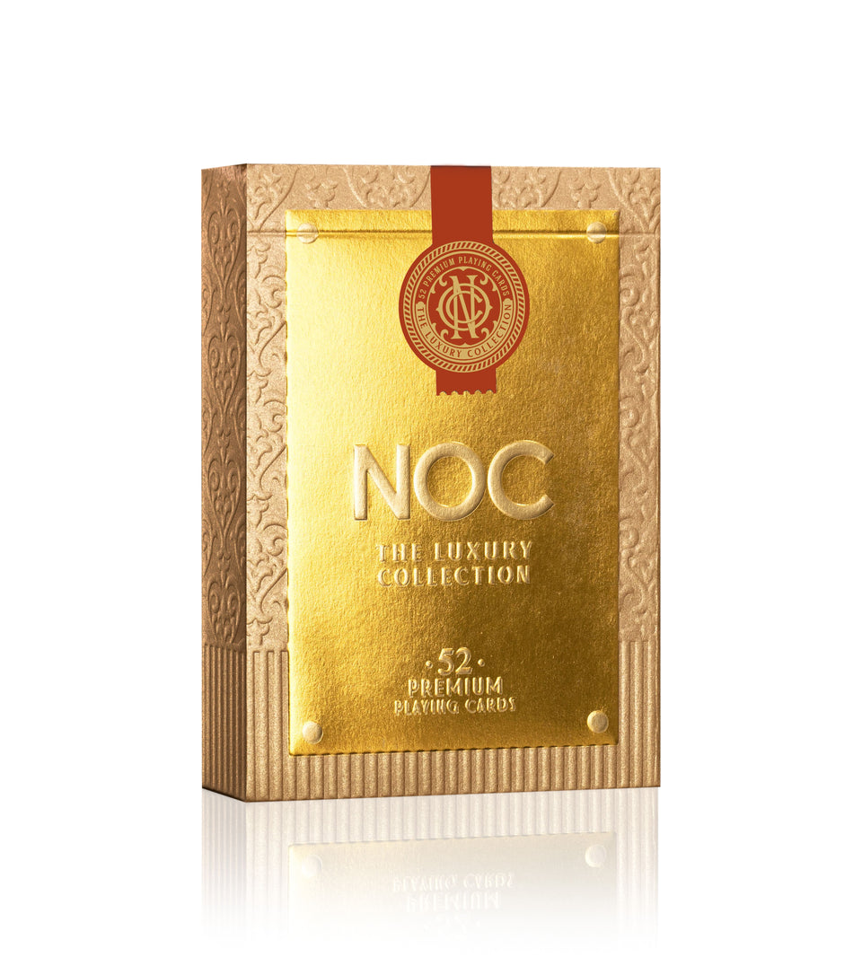 NOC Luxury - GOLD Foil – House of Playing Cards